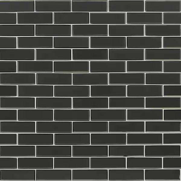 **PER PCS** Metallic Gray Bevel 12x12 Mosaic, GLSST-MEGRBE8MM, 7.78mm, 10pcs, 35 lbs, 9.6sf, Retail: $21.99/pc, FINAL PRICE: $9.99/pc