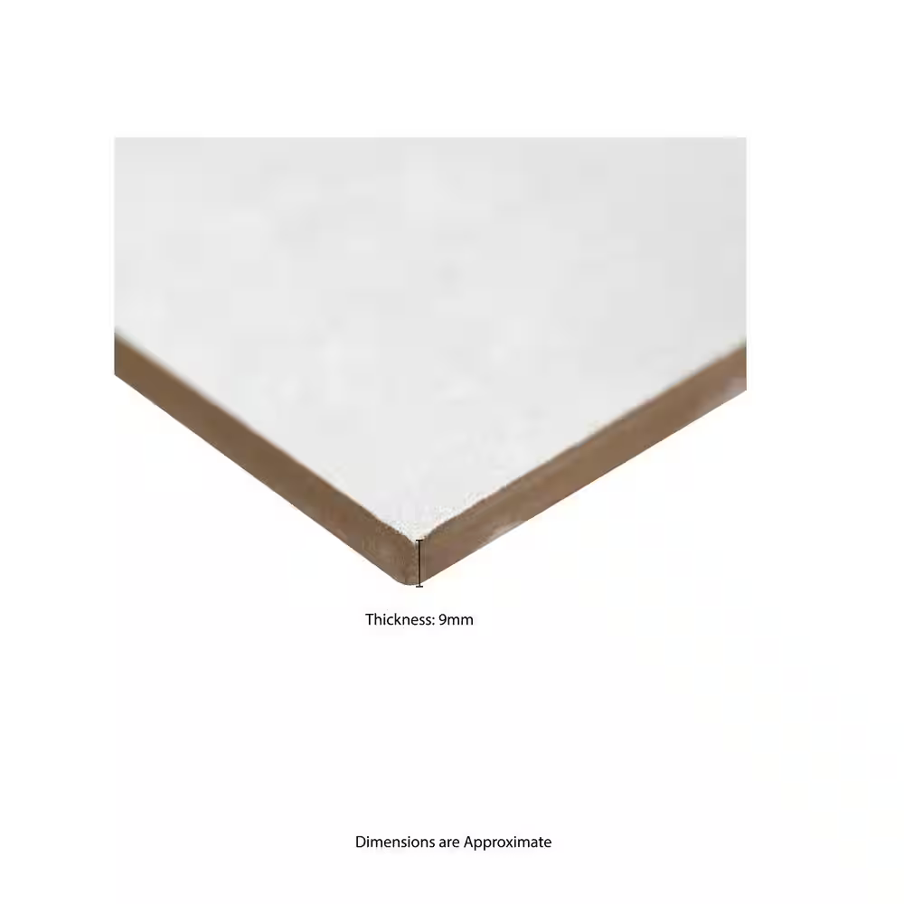 Metallic White 12x24 Matte Ceramic Floor and Wall Tile, NHDMETWHI1224, 21.85sf, 11 pcs, 9mm, 65 lbs, FINAL PRICE: $0.79/sf, $17.26/box + Tax