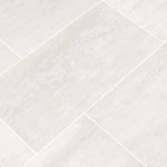 Metallic White 12x24 Matte Ceramic Floor and Wall Tile, NHDMETWHI1224, 21.85sf, 11 pcs, 9mm, 65 lbs, FINAL PRICE: $0.79/sf, $17.26/box + Tax