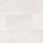 Metallic White 12x24 Matte Ceramic Floor and Wall Tile, NHDMETWHI1224, 21.85sf, 11 pcs, 9mm, 65 lbs, FINAL PRICE: $0.79/sf, $17.26/box + Tax
