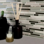 Modello Grigio Interlocking 12x12 Textured Glass; Stone Look Wall Tile, SMOT-SGLSIL-MODGRI6MM, 15sf, 15 pcs, mm, 45 lbs, FINAL PRICE: $1.99/sf, $29.85/box + Tax