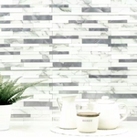 Denali Frost 12x12 Textured Glass Interlocking Peel and Stick Mosaic, SMOT-PNS-DENFRO-4MM, 20sf, 20 pcs, 36 lbs, FINAL PRICE: $3.99/pc, $79.80/box + Tax