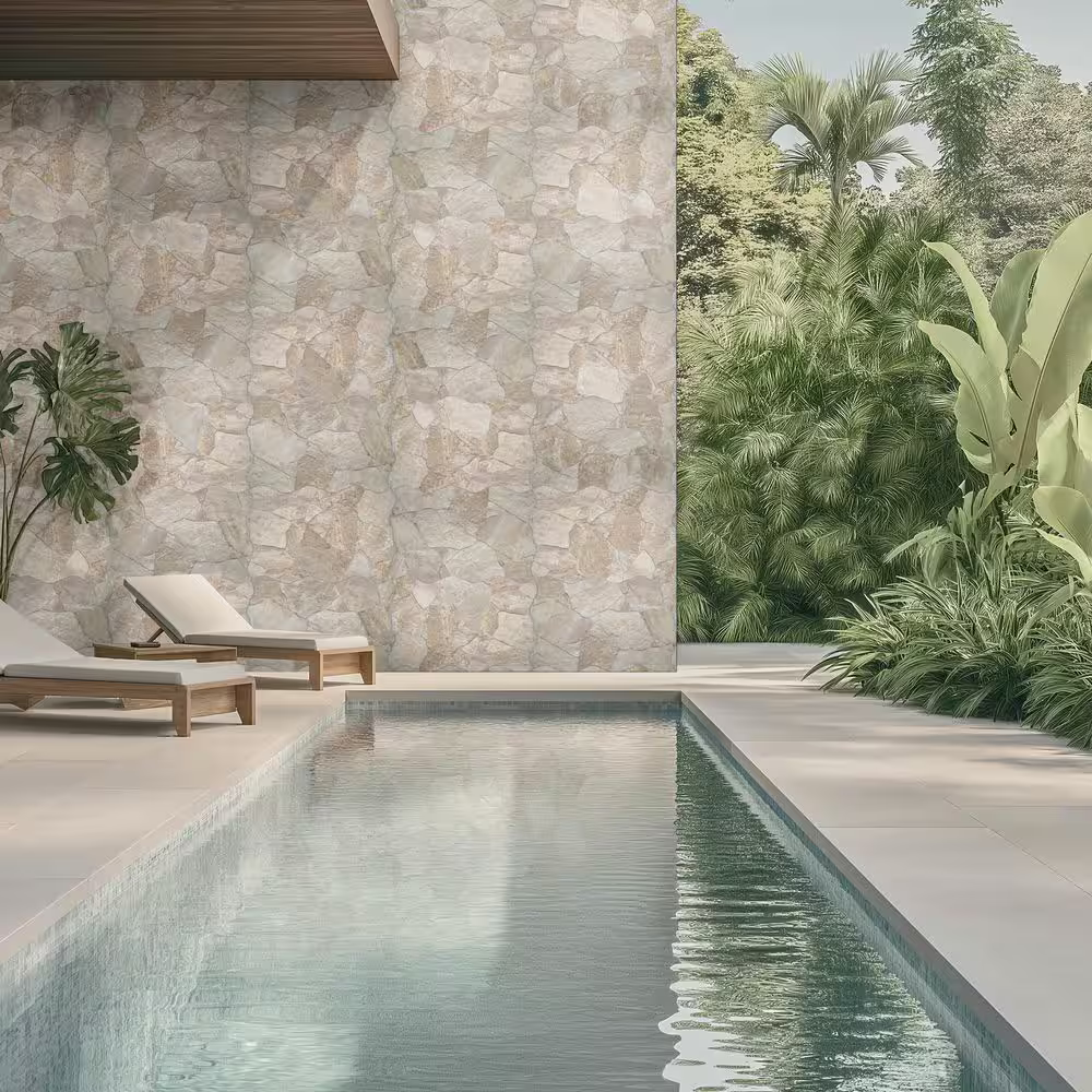Neptune Amber 17x26 Matte Porcelain Flagstone Look Tile, NHDNEPAMB17X26, 9.9mm, 7pcs, 52.9 lbs, 12.6sf, Retail: $3.55/sf, FINAL PRICE: $2.49/sf, $31.37 + Tax
