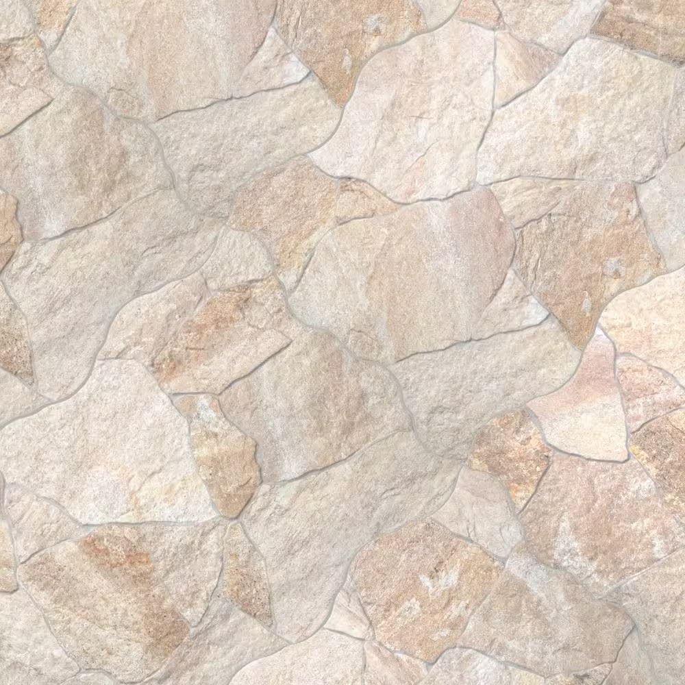 Neptune Amber 17x26 Matte Porcelain Flagstone Look Tile, NHDNEPAMB17X26, 9.9mm, 7pcs, 52.9 lbs, 12.6sf, Retail: $3.55/sf, FINAL PRICE: $2.49/sf, $31.37 + Tax