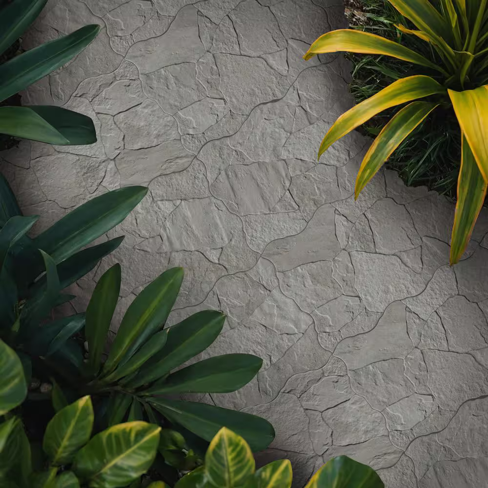 Neptune White 17x26 Matte Porcelain Flagstone Look Floor and Wall Tile, NHDNEPWHI17X26, 12.24sf, 4 pcs, 9.9mm, 60 lbs, FINAL PRICE: $1.59/sf, $19.46/box + Tax