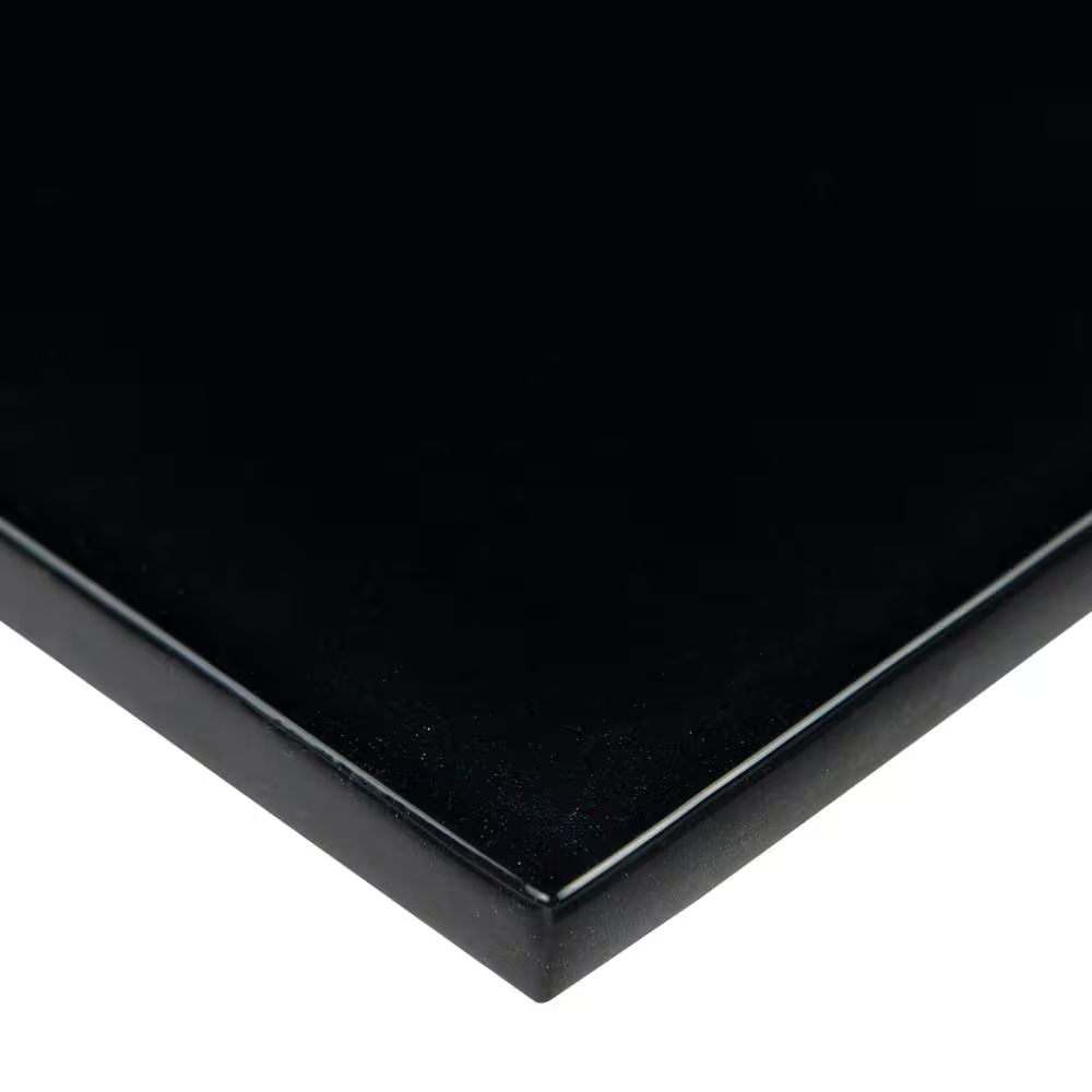 Nero Marquina 3x6 Glass Subway Wall Tile, SMOT-GL-T-NERMAR36, 5sf, 40 pcs, 8mm, 22 lbs, FINAL PRICE: $3.99/sf, $19.95/box + Tax