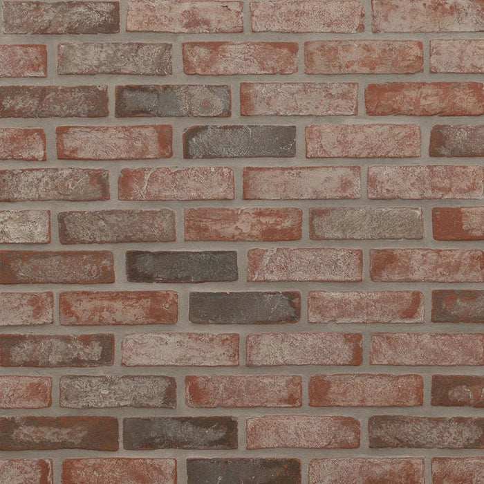 Noble Red Clay Brick 10x28 Mosaic, 8.7sf, 5pcs, 35lbs, FINAL PRICE: $5.99/pc, $29.95/bx  + Tax