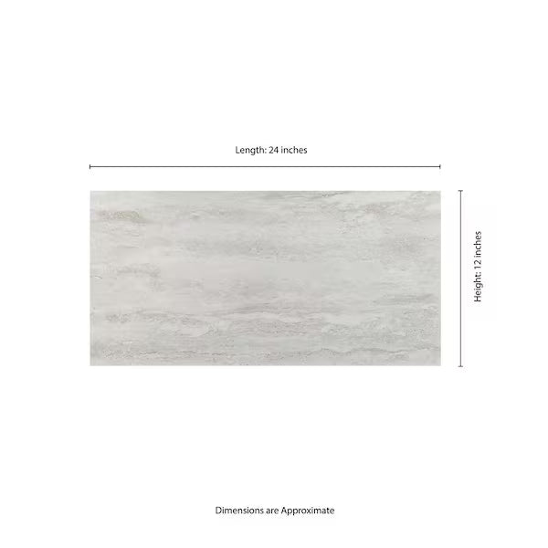 Nyon Gray 12x24 Polished Tile, NHDNYOGRA1224P, 16sf, 8 pcs, 9.9mm, 66 lbs, FINAL PRICE: $1.29/sf, $20.64/box + Tax