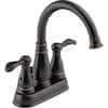Delta Porter Two Handle Centerset Bathroom Faucet in Oil Rubbed Bronze, 25984LF-OB-ECO, MRSP: $186.35, FINAL PRICE: $ + TAX