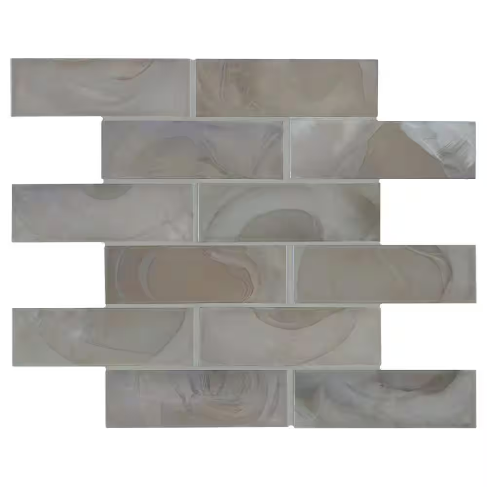 Opalina Subway 12x12 Glass Mesh-Mounted Mosaic, Retail: $21.26/pc, 14.4 sf/bx, 15 pcs/bx, 45 lbs/bx,  FINAL PRICE: $9.99/pc, $149.85/ Box + TAX