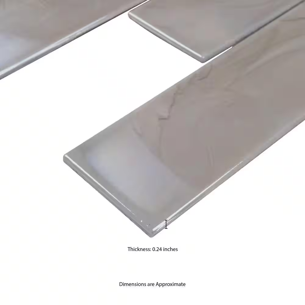 Opalina Subway 12x12 Glass Mesh-Mounted Mosaic, Retail: $21.26/pc, 14.4 sf/bx, 15 pcs/bx, 45 lbs/bx,  FINAL PRICE: $9.99/pc, $149.85/ Box + TAX