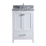 Caroline Avenue 24-in White Undermount Single Sink Bathroom Vanity with Arctic White Quartz Top, GS-50024-AWQSQ-WH, FINAL PRICE $499.99