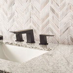 Palisandro Chevron 12x12 Polished Marble Mesh-Mounted Mosaic Floor and Wall Tile, SMOT-PALI-CHEVRON10MM, 10sf, 10 pcs, 10mm, 45 lbs, FINAL PRICE: $11.99/pc, $119.90/box + Tax
