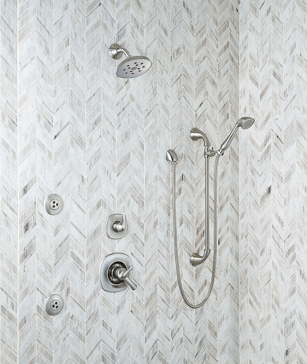 Palisandro Chevron 12x12 Polished Marble Mesh-Mounted Mosaic Floor and Wall Tile, SMOT-PALI-CHEVRON10MM, 10sf, 10 pcs, 10mm, 45 lbs, FINAL PRICE: $11.99/pc, $119.90/box + Tax