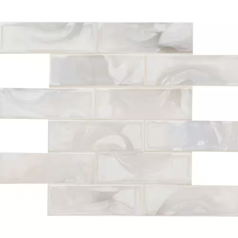 Pearla Subway 12x12  Mosaic, 14.25sf, 15 pcs, 45 lbs, FINAL PRICE: $9.99/pc, $149.85/box + Tax