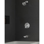 Pfister Karci Bath Tub/Shower Polished Chrome, 8P8-WS2-KASC, Retail:$178.50, Loc: B1, FINAL PRICE