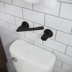 Pfister Pfirst Modern Toilet Paper Holder in Matte Black, BPH-PFM0B, Loc: B6, MSRP:$ 54.00