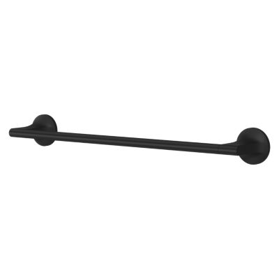 Pfister Pfirst Modern 18-in Towel Bar Bath Accessory Matte Black, BTB-PFM1B Retail: $64.00, Loc: B6, FINAL PRICE