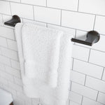 Pfister Pfirst Modern 18-in Towel Bar Bath Accessory Tuscan Bronze, BTB-PFM1Y Retail: $69.00, Loc: B5, FINAL PRICE