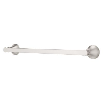 Pfister Woodbury 18-in Towel Bar Bath Accessory Spot Defense Brushed Nickel, BTB-WD1GS Retail: $54.00, Loc: B1, FINAL PRICE