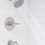 Pfister Zeelan Bath Tub/Shower Spot Defense Brushed Nickel, 8P8-WS2-ZLSGS Retail:$303.00, Loc: B1, FINAL PRICE