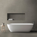 Gris 24x48 Matte Porcelain Stone Look Floor and Wall Tile, 16sf, 2pcs, 73 lbs, FINAL PRICE: $0.99/sf, $15.84/bx