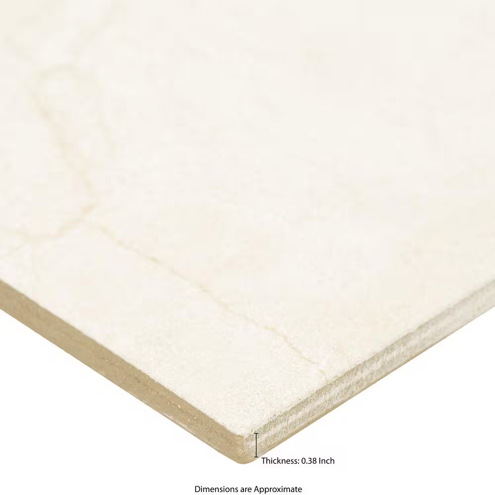 Presa Marfil 24x24 Matte Porcelain Marble Look Floor and Wall Tile, NHDPREMAR2424C, 9.68mm, 4pcs, 65 lbs, 15.92sf, Retail: $2.69/sf, FINAL PRICE: $1.49/sf, $23.72 + Tax