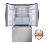 LG Counter-Depth MAX 26.5-cu ft 3-Door 36-in French Door Refrigerator with Ice Maker with Water Dispenser (Stainless Steel), LRFLC2706S/01 *JR2511, Retail: $3,199.00, FINAL PRICE: $1,379.99 + TAX