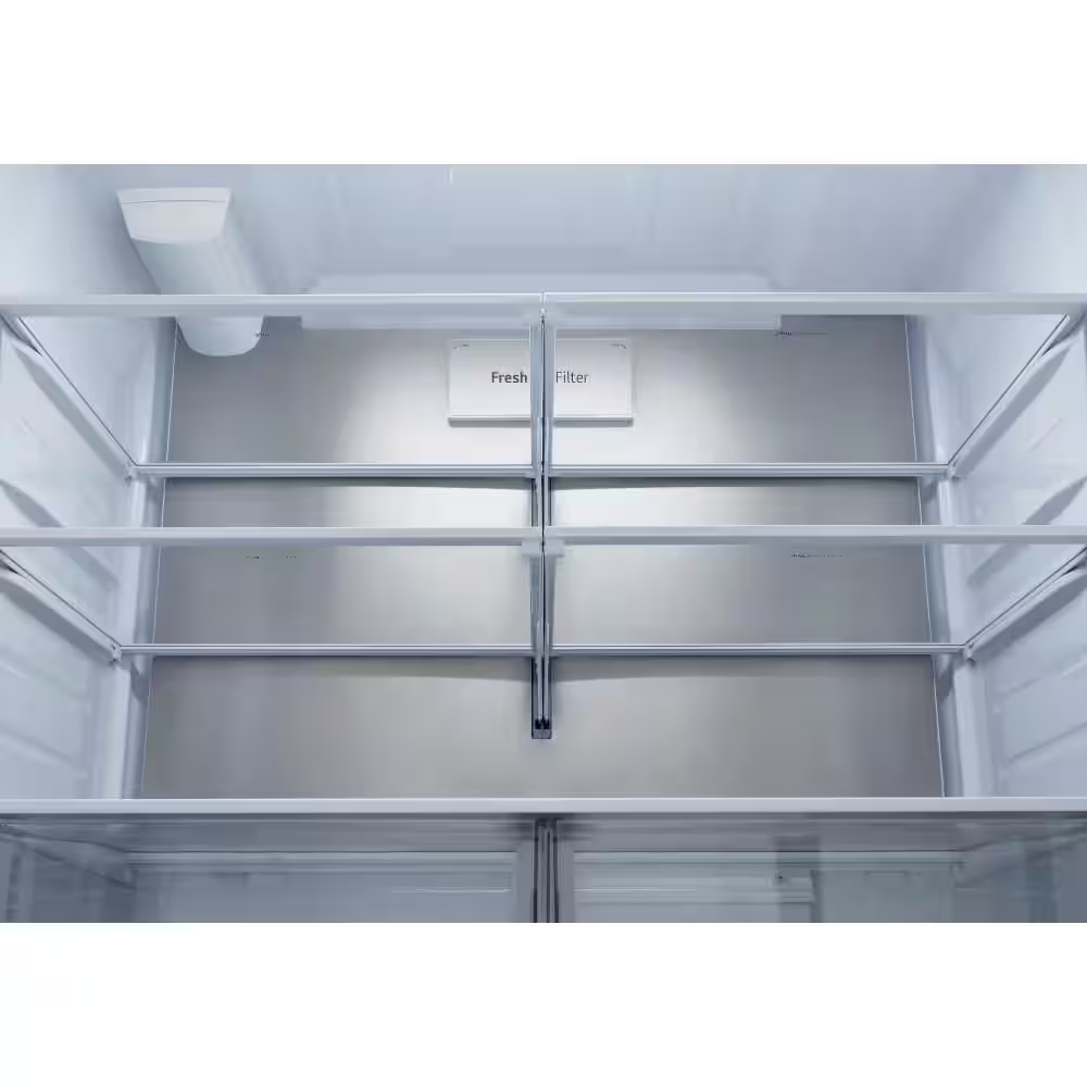 LG Counter-Depth MAX 26.5-cu ft 3-Door 36-in French Door Refrigerator with Ice Maker with Water Dispenser (Stainless Steel), LRFLC2706S/01 *JR2511, Retail: $3,199.00, FINAL PRICE: $1,379.99 + TAX