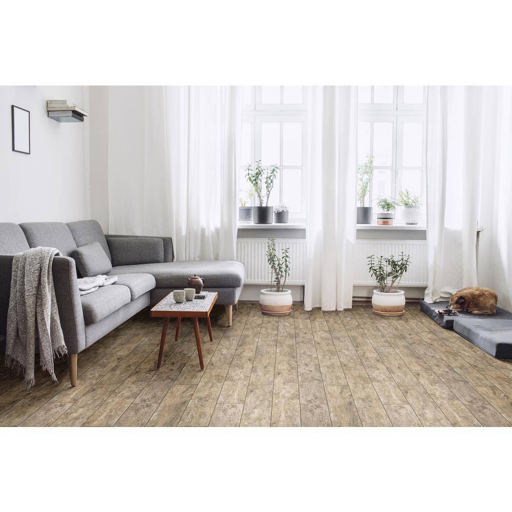 Redwood Natural 8x24 Matte Porcelain Floor and Wall Tile, NHDREDNAT6X36, 10mm, 6pcs, 62 lbs, 16sf, Retail: $5.29/sf, FINAL PRICE: $2.49/sf, $39.84 + Tax