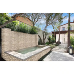 ** PALLET SALE: 2 boxes (12sf)  @ $1.67/sf ** Roman Beige Interlocking Stacked Stone Panels 6x24, 19mm, 6sf, 58.5 lbs, 6pcs Loc: MT17-C
