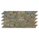Rustique Interlocking 8x19 Mosaic, 10 sf/bx, 10 pcs/bx, 50 lbs/bx, FINAL PRICE: $3.99/pc, $39.90/ Box + TAX