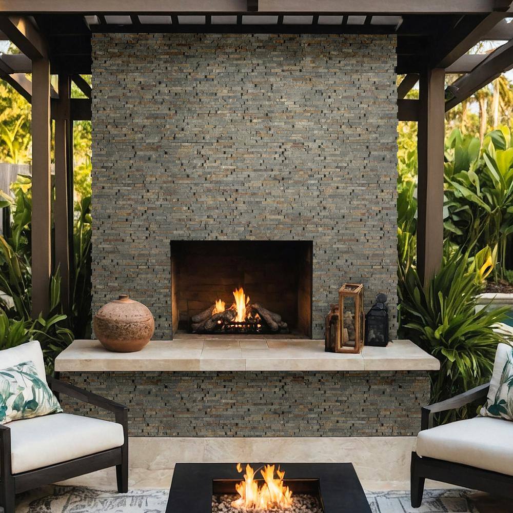 Rustique Interlocking 8x19 Mosaic, 10 sf/bx, 10 pcs/bx, 50 lbs/bx, FINAL PRICE: $3.99/pc, $39.90/ Box + TAX