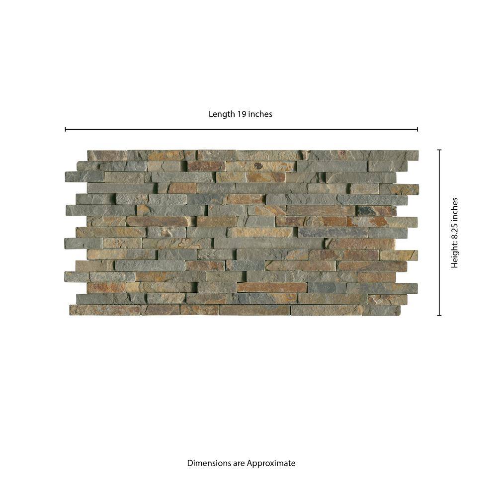 Rustique Interlocking 8x19 Mosaic, 10 sf/bx, 10 pcs/bx, 50 lbs/bx, FINAL PRICE: $3.99/pc, $39.90/ Box + TAX
