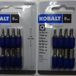 Kobalt 8-Piece Shank Screwdriver Bit Set