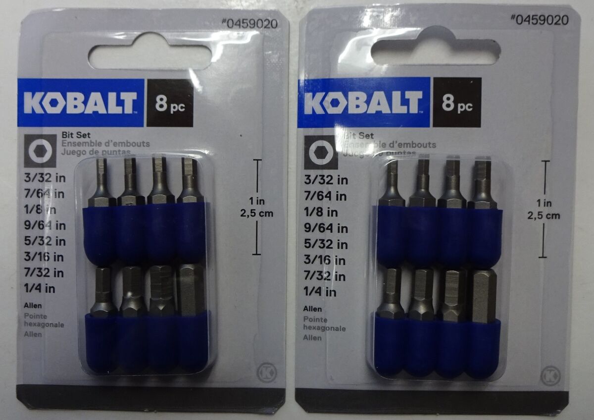 Kobalt 8-Piece Shank Screwdriver Bit Set