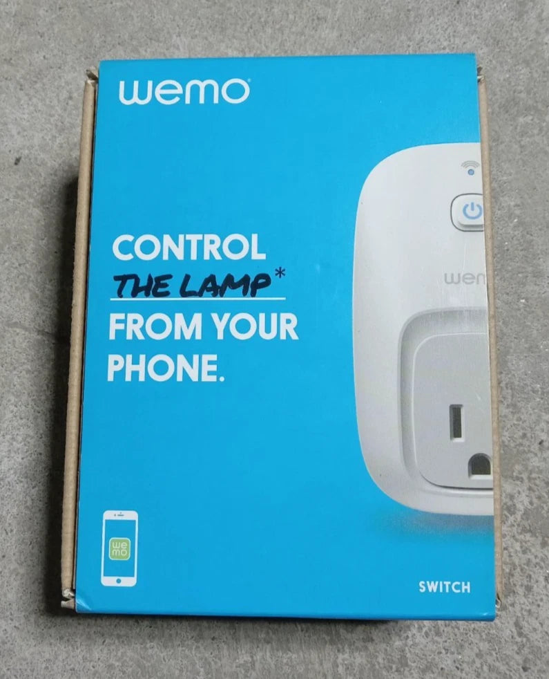 Wemo Control Outlet Switch Lamp