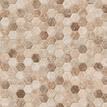 Sandhills 2-in Hexagon 12x12 Glass Mesh-Mounted Mosaic, GLS-SAND6MM, 14.7sf, 15 pcs, 45 lbs, FINAL PRICE: $6.99/pc, $102.26/box + Tax