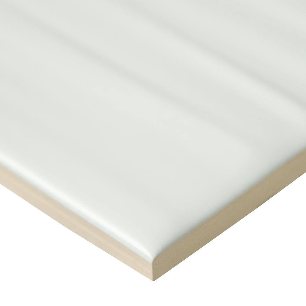 Sapheda Riptide Satin 4x16 Subway Matte Ceramic Wall Tile, NHDSAPRIP4X16, 6.35mm, 40pcs, 49.6 lbs, 17.76sf, Retail: $2.67sf // $47.34 bx, FINAL PRICE: $1.29 + Tax
