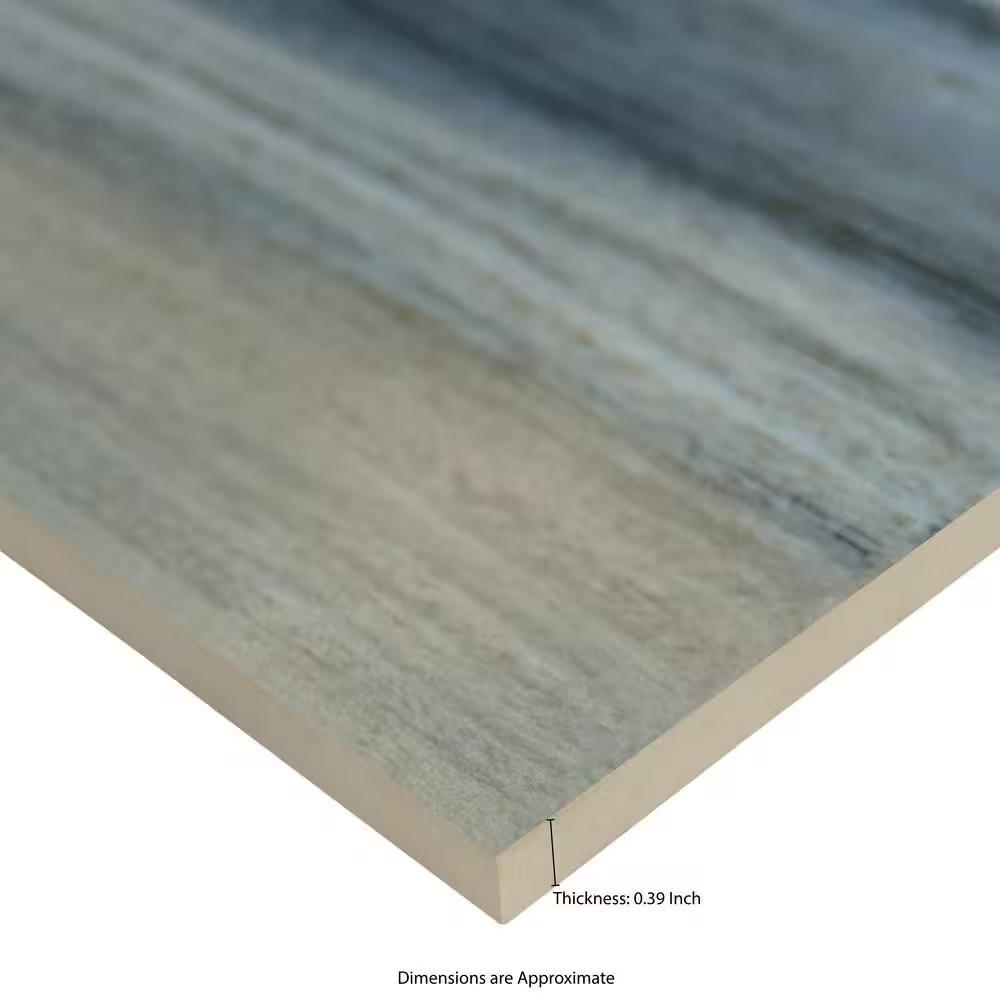 Sardinia Azul 8x48 Polished Porcelain Wood Look Floor and Wall Tile, NHDSARAZUL8X48, 10.66sf, 4 pcs, 7.87mm, 60 lbs, FINAL PRICE: $3.99/sf, $42.5334/box + Tax