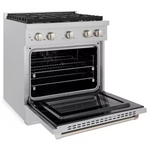 ZLINE KITCHEN & BATH Paramount 30-in Standard 4 burners Convection Oven Freestanding Dual Fuel Range (Satin Stainless Steel), SDRS30-A1 *JR2510, Retail: $3,299.99, FINAL PRICE: $1,999.99 + TAX
