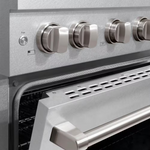 ZLINE KITCHEN & BATH Paramount 30-in Standard 4 burners Convection Oven Freestanding Dual Fuel Range (Satin Stainless Steel), SDRS30-A1 *JR2510, Retail: $3,299.99, FINAL PRICE: $1,999.99 + TAX