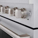 ZLINE KITCHEN & BATH Paramount 30-in Standard 4 burners Convection Oven Freestanding Dual Fuel Range (Satin Stainless Steel), SDRS30-A1 *JR2510, Retail: $3,299.99, FINAL PRICE: $1,999.99 + TAX