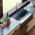 Pelham & White Bryn 33" Stainless Steel Apron Sink with Bottom Grid and Drain, PWS230, FINAL PRICE: $179.99 + Tax