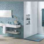 Acquabella St Duo Slate 36x36 Shower Tray in Snow White, 53024640 DUSL3636SW, Retail: $700.00, Final Price: $299.99 + Tax