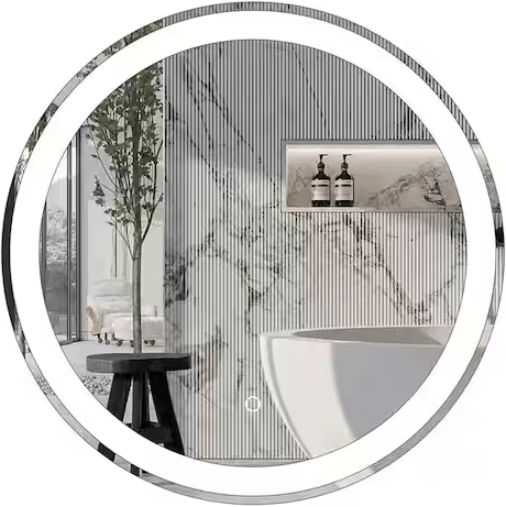 Luna 32-In Frameless LED Mirror with Defogger, MA04R32TD-OL, FINAL PRICE: $219.99 + Tax