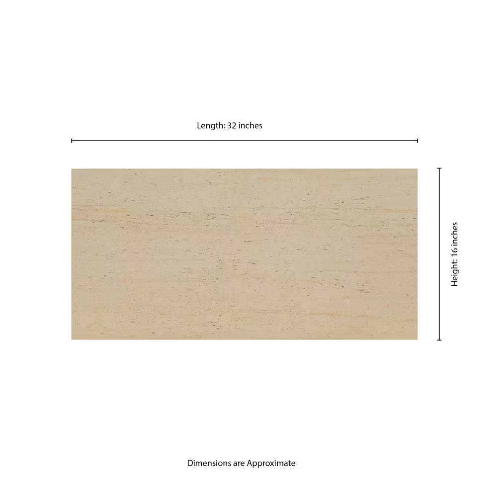 Sona Coast 16x32 Matte Porcelain Sandstone Look Floor and Wall Tile, NHDSONCOA1632-N, 14.2sf, 4 pcs, 9.9mm, 56 lbs, FINAL PRICE: $0.99/sf, $14.06/box + Tax