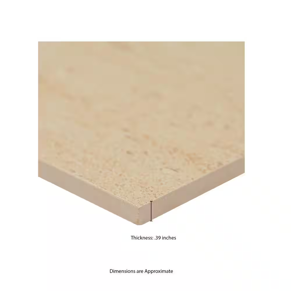 Sona Coast 16x32 Matte Porcelain Sandstone Look Floor and Wall Tile, NHDSONCOA1632-N, 14.2sf, 4 pcs, 9.9mm, 56 lbs, FINAL PRICE: $0.99/sf, $14.06/box + Tax