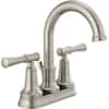 Delta Chamberlain Two Handle Centerset Bathroom Faucet in Spotshield Brushed Nickel, 25747LF-SP, MRSP: $180.1, FINAL PRICE: $ + TAX