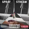 Delta Owendale Single Handle Pull-Down Kitchen with Soap Dispenser and ShieldSpray Technology in Spotshield Stainless Steel, 19875Z-SPSD-DST, MRSP: $407.95, FINAL PRICE: $ + TAX